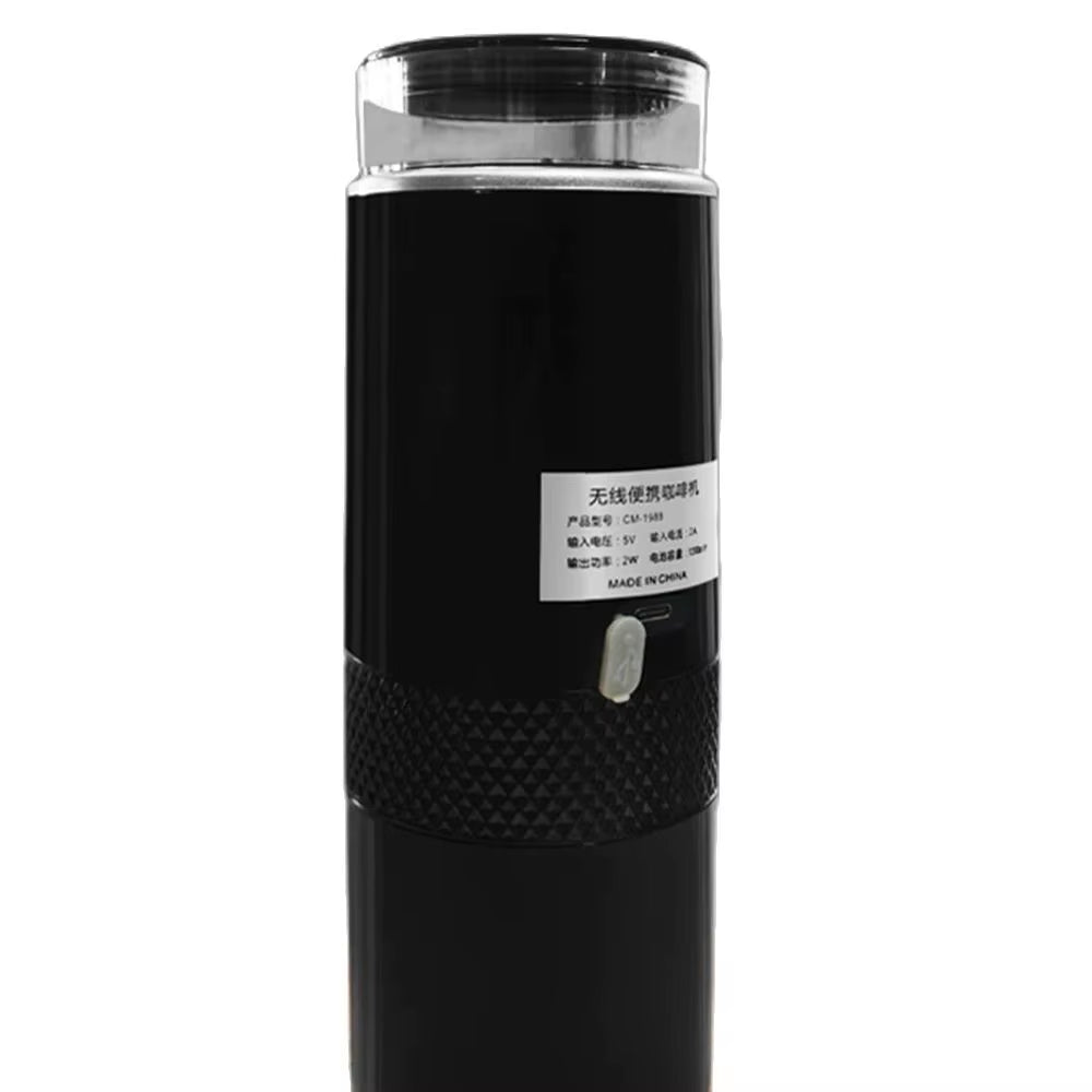 Portable Nespresso Coffe Maker Espresso Rechargeable Coffee Machine Outdoor Travebuilt-In Battery Extraction Powder & Capsule