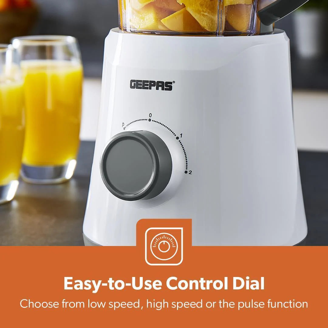 2-In-1 Electric Jug Blender & 180W Hand Blender White Set