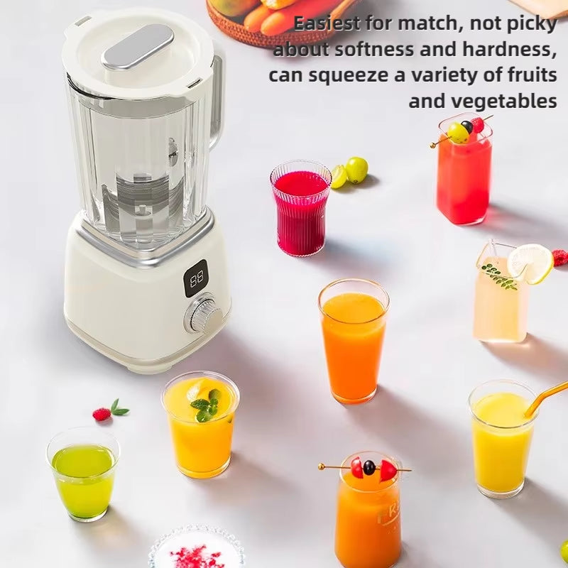 TINSOL Household Blender Juicer 10 Blades Multifunctional Juicer Ice Crusher Juice Extractor High Juice Yield Kitchen Tool