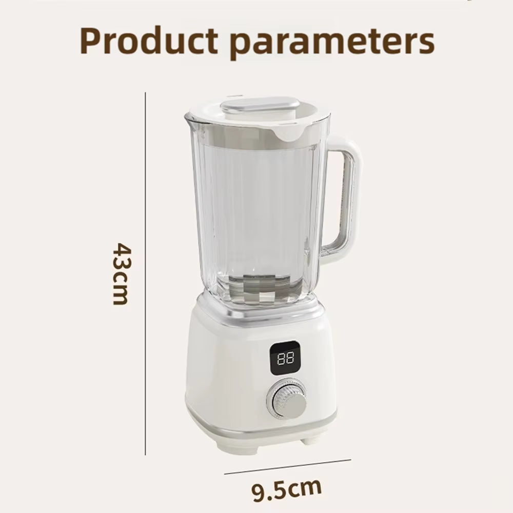 TINSOL Household Blender Juicer 10 Blades Multifunctional Juicer Ice Crusher Juice Extractor High Juice Yield Kitchen Tool