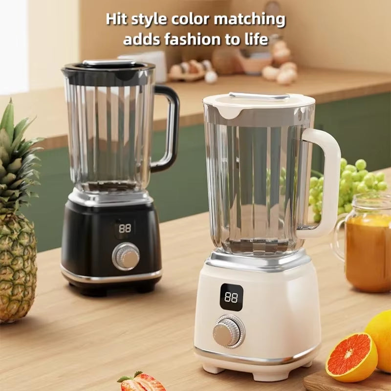 TINSOL Household Blender Juicer 10 Blades Multifunctional Juicer Ice Crusher Juice Extractor High Juice Yield Kitchen Tool