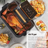 Home-Appliance Touch Control Non-Fat Fryer Kitchen Multicooker Air Fryer Machine Convection Oven Air Fryer without Oil