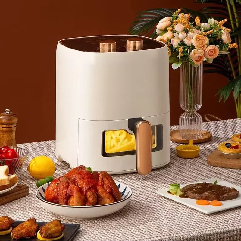 Household Air Fryer Visual Intelligent Multifunctional Large Capacity Fully Automatic Electric Oven Integrated Air Fryer