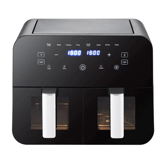 2400W 9L/1700W 12L/1350W 10L Hot Air Fryer Multi-Function Air Fryer Automatic Programmes with LED Touch Screen Timable Air Fryer