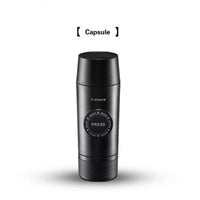 Portable Nespresso Coffe Maker Espresso Rechargeable Coffee Machine Outdoor Travebuilt-In Battery Extraction Powder & Capsule