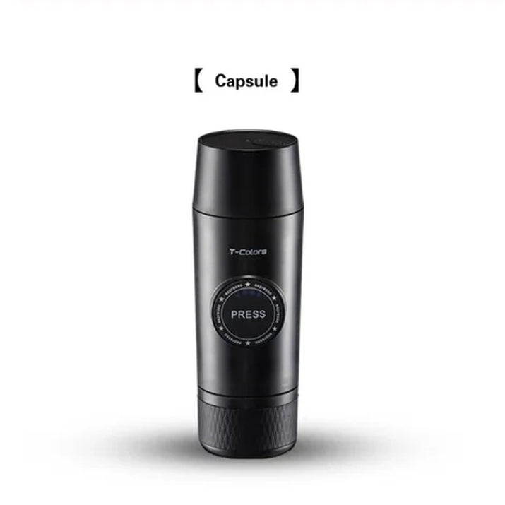 Portable Nespresso Coffe Maker Espresso Rechargeable Coffee Machine Outdoor Travebuilt-In Battery Extraction Powder & Capsule