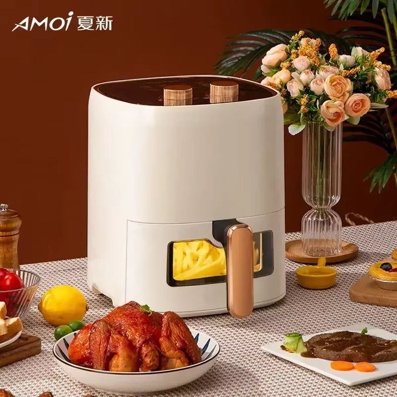 Household Air Fryer Visual Intelligent Multifunctional Large Capacity Fully Automatic Electric Oven Integrated Air Fryer