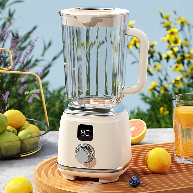 TINSOL Household Blender Juicer 10 Blades Multifunctional Juicer Ice Crusher Juice Extractor High Juice Yield Kitchen Tool