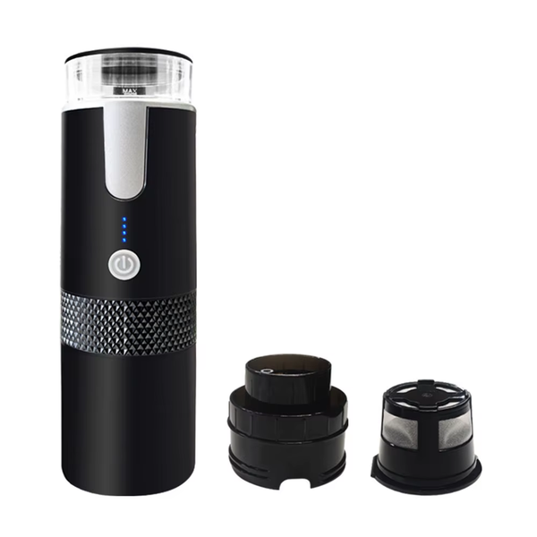Portable Nespresso Coffe Maker Espresso Rechargeable Coffee Machine Outdoor Travebuilt-In Battery Extraction Powder & Capsule