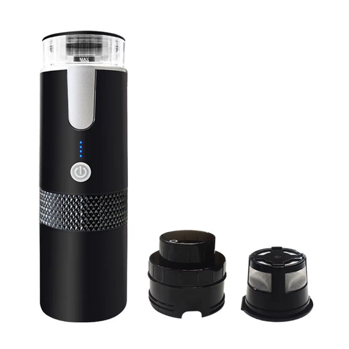 Portable Nespresso Coffe Maker Espresso Rechargeable Coffee Machine Outdoor Travebuilt-In Battery Extraction Powder & Capsule