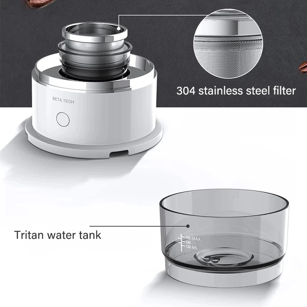 Mini Coffee Machine Hand-Pressed Coffee Maker Coffee Brewer Grinder Automatic Hand Drip Coffee Americano Maker Coffeeware
