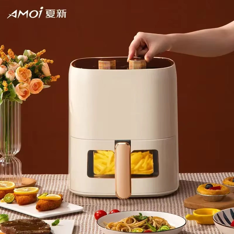 Household Air Fryer Visual Intelligent Multifunctional Large Capacity Fully Automatic Electric Oven Integrated Air Fryer