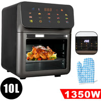 2400W 9L/1700W 12L/1350W 10L Hot Air Fryer Multi-Function Air Fryer Automatic Programmes with LED Touch Screen Timable Air Fryer