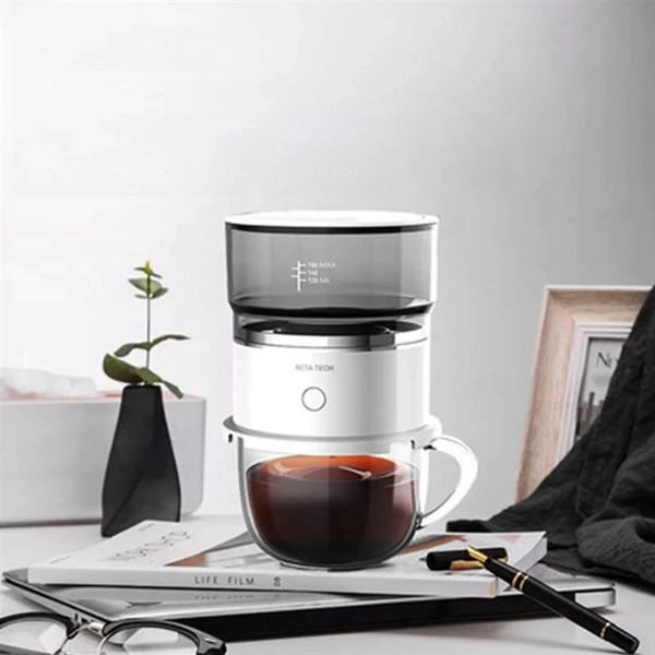 Mini Coffee Machine Hand-Pressed Coffee Maker Coffee Brewer Grinder Automatic Hand Drip Coffee Americano Maker Coffeeware