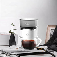 Mini Coffee Machine Hand-Pressed Coffee Maker Coffee Brewer Grinder Automatic Hand Drip Coffee Americano Maker Coffeeware