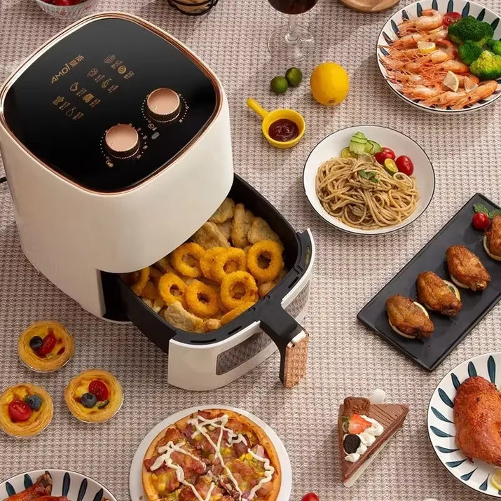 Household Air Fryer Visual Intelligent Multifunctional Large Capacity Fully Automatic Electric Oven Integrated Air Fryer