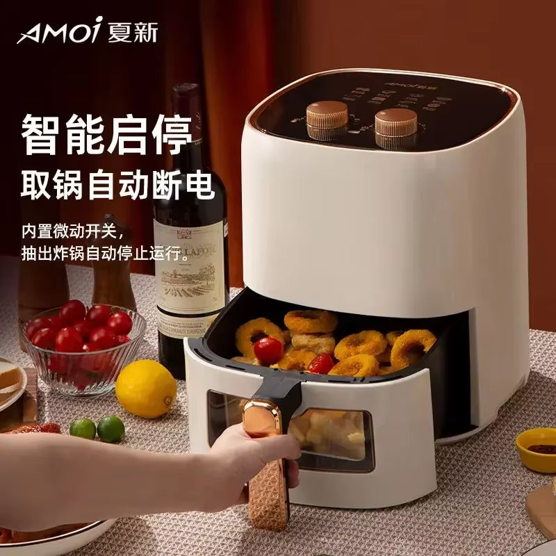 Household Air Fryer Visual Intelligent Multifunctional Large Capacity Fully Automatic Electric Oven Integrated Air Fryer